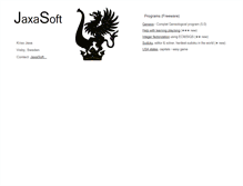 Tablet Screenshot of jaxasoft.se